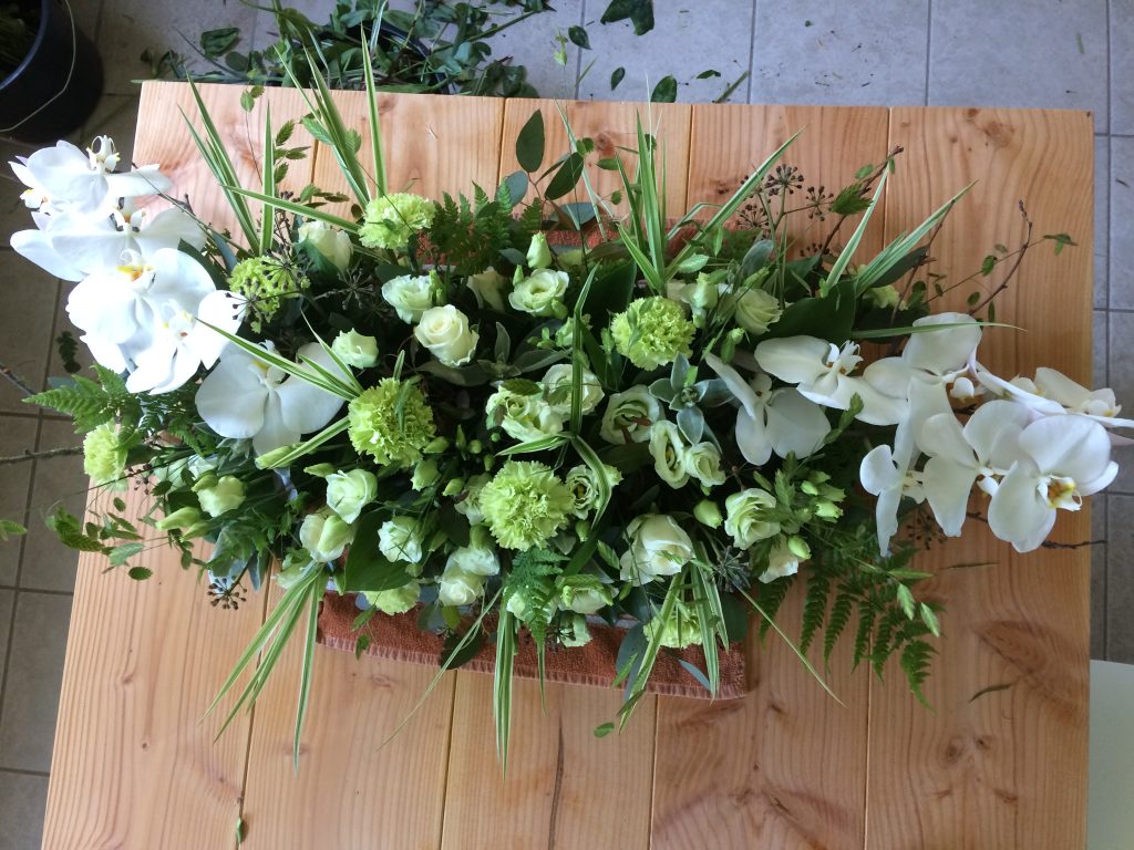 Rouw arrangement 03